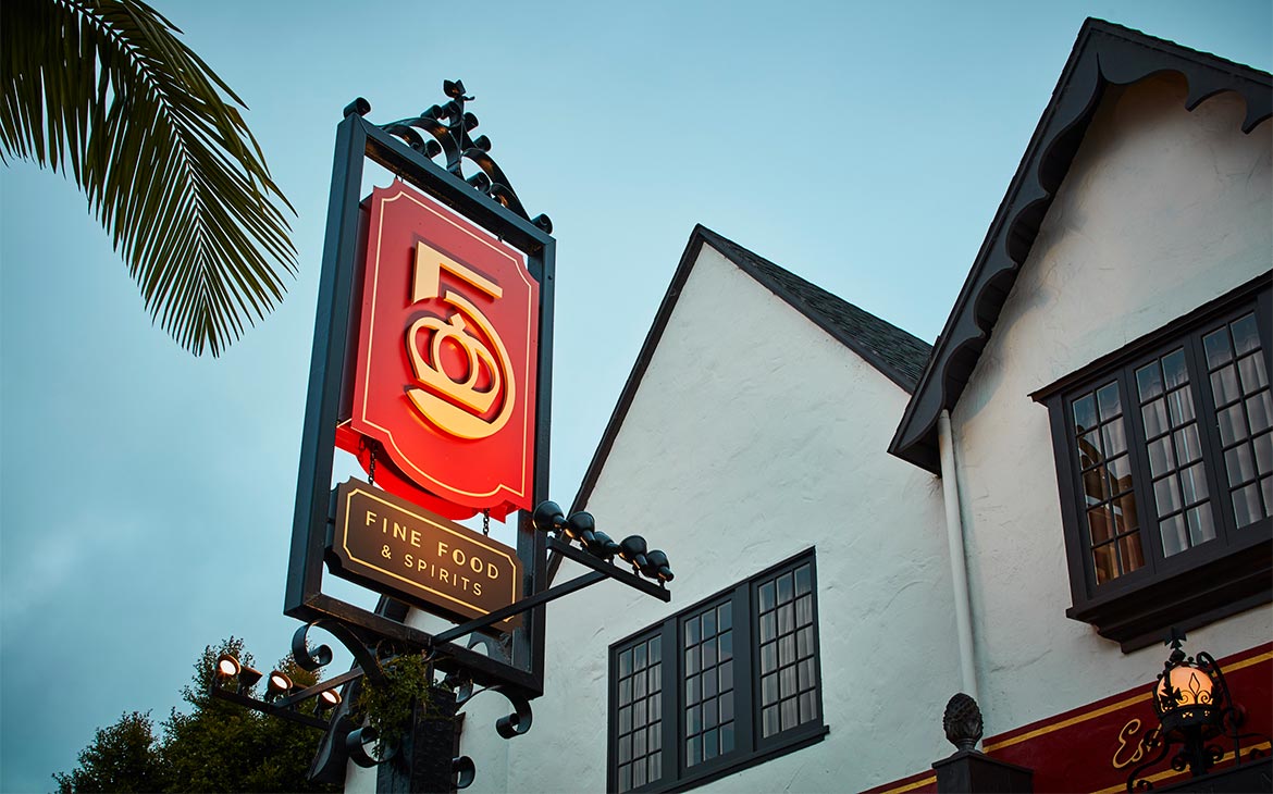 Corona del Mar's Five Crowns restaurant has unveiled its royal