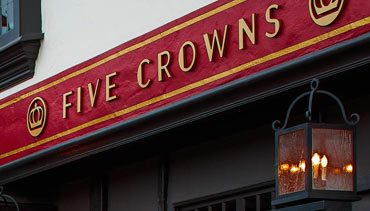 Corona del Mar's Five Crowns restaurant has unveiled its royal